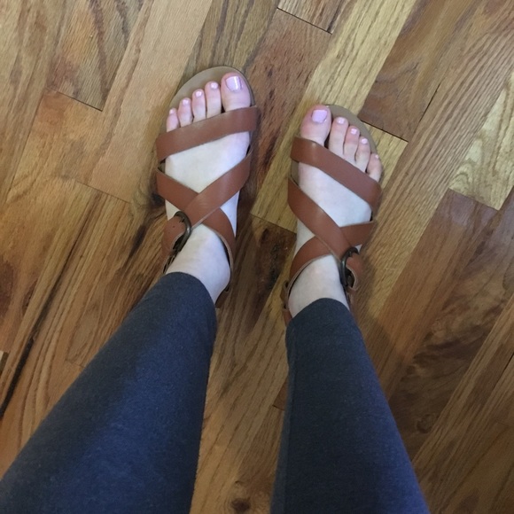 Urban Outfitters Shoes - UO Flat Leather Sandals